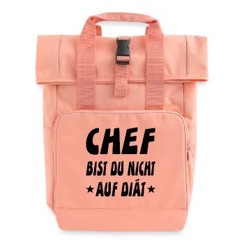 Chef - Rolltop Rucksack mit zwei Griffen - Chintzrosa - Vorne