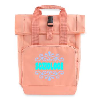 Sociologue des sciences sociales - Sac à dos Roll Top à deux anses - rose liberty - Devant