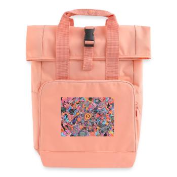 Bitcoin Bazooka - PopArt 3 - Sac à dos Roll Top à deux anses - rose liberty - Devant