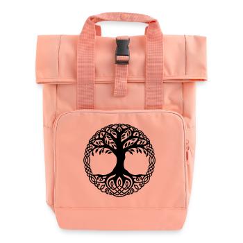 arbre de vie - Sac à dos Roll Top à deux anses - rose liberty - Devant