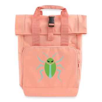 Kakarlake, Insekt - Rolltop Rucksack mit zwei Griffen - Chintzrosa - Vorne