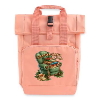Chapter Chair Club - Roll Top Backpack with Two Handles - chintz rose - Front