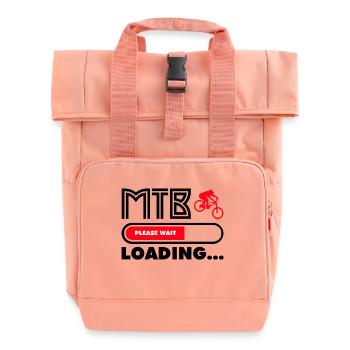 Préparez-vous pour VTT - Sac à dos Roll Top à deux anses - rose liberty - Devant