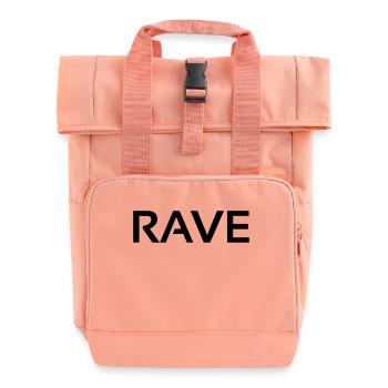 Rave - Rolltop Rucksack mit zwei Griffen - Chintzrosa - Vorne