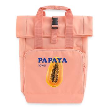 Papaya Lover - Rolltop Rucksack mit zwei Griffen - Chintzrosa - Vorne