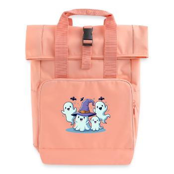 BoO Gang spooky halloween - Sac à dos Roll Top à deux anses - rose liberty - Devant