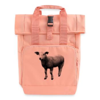 Lamb - Roll Top Backpack with Two Handles - chintz rose - Front