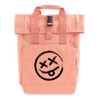 Smile - Rolltop Rucksack mit zwei Griffen - Chintzrosa - Vorne