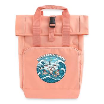 Senioren Eisbaden - Rolltop Rucksack mit zwei Griffen - Chintzrosa - Vorne