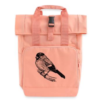 b i r d541 - Rolltop Rucksack mit zwei Griffen - Chintzrosa - Vorne
