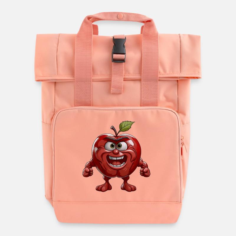 pomme - Sac à dos Roll Top à deux anses - rose liberty