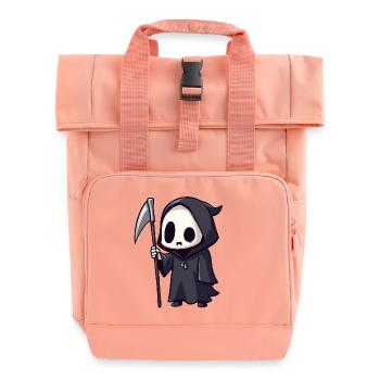 Sensenmann - Rolltop Rucksack mit zwei Griffen - Chintzrosa - Vorne