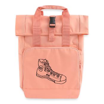 sneaker - Roll Top Backpack with Two Handles - chintz rose - Front