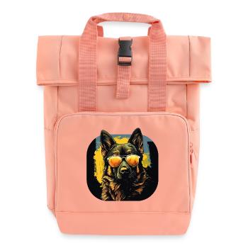 Urban Guardian: Sheepdog street vibes - Sac à dos Roll Top à deux anses - rose liberty - Devant