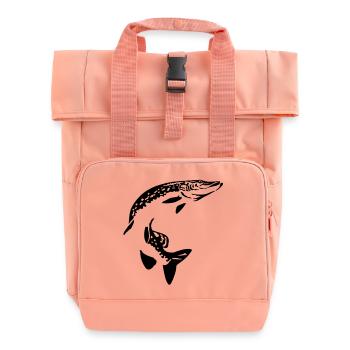 Hecht - Rolltop Rucksack mit zwei Griffen - Chintzrosa - Vorne