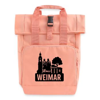 Weimar, Thuringe - Sac à dos Roll Top à deux anses - rose liberty - Devant