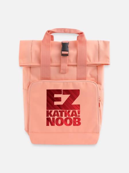 ez katka - Rolltop Rucksack mit zwei Griffen - Chintzrosa