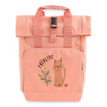 Source - Sac à dos Roll Top à deux anses - rose liberty - Devant