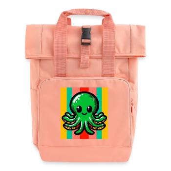 Pieuvre - Sac à dos Roll Top à deux anses - rose liberty - Devant