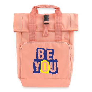 be_you - Rolltop Rucksack mit zwei Griffen - Chintzrosa - Vorne