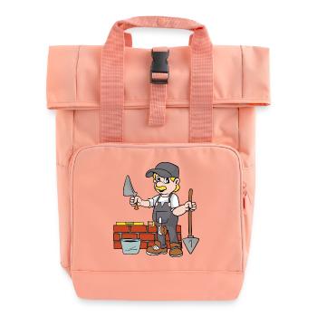 Maurer - Rolltop Rucksack mit zwei Griffen - Chintzrosa - Vorne