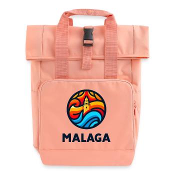 Málaga 3 - Sac à dos Roll Top à deux anses - rose liberty - Devant