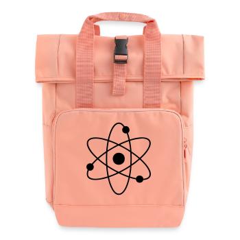 atome - Roll Top Backpack with Two Handles - chintz rose - Front