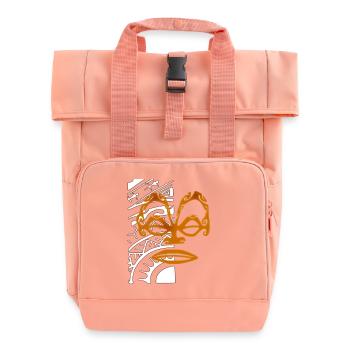 TIKI TOA - Rolltop Rucksack mit zwei Griffen - Chintzrosa - Vorne