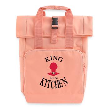 Tablier de chef - Sac à dos Roll Top à deux anses - rose liberty - Devant