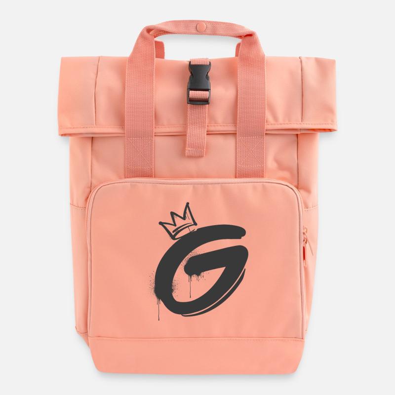 G - Sac à dos Roll Top à deux anses - rose liberty