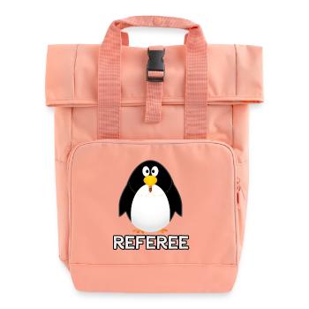 Referee - Schiedsrichter - Rolltop Rucksack mit zwei Griffen - Chintzrosa - Vorne