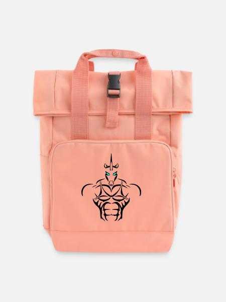 Alpha maiden Deluxe - Rolltop Rucksack mit zwei Griffen - Chintzrosa