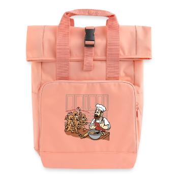 Douce Liberté - Sac à dos Roll Top à deux anses - rose liberty - Devant