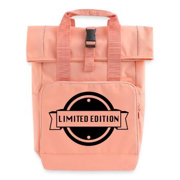 limited edition - Rolltop Rucksack mit zwei Griffen - Chintzrosa - Vorne