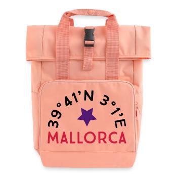 Mallorca - Rolltop Rucksack mit zwei Griffen - Chintzrosa - Vorne