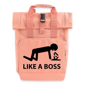 like a boss - Sac à dos Roll Top à deux anses - rose liberty - Devant