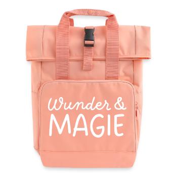 Wunder & Magie - Rolltop Rucksack mit zwei Griffen - Chintzrosa - Vorne