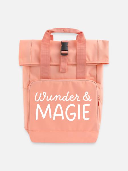Wunder & Magie - Rolltop Rucksack mit zwei Griffen - Chintzrosa