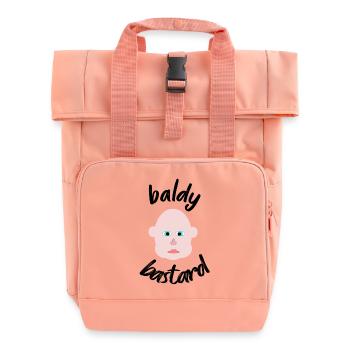 batard chauve - Sac à dos Roll Top à deux anses - rose liberty - Devant