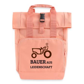 Bauer Leidenschaft - Rolltop Rucksack mit zwei Griffen - Chintzrosa - Vorne