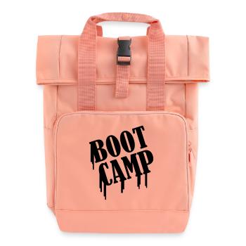 boot_camp - Roll Top Backpack with Two Handles - chintz rose - Front