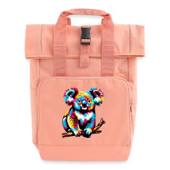Koala - Rolltop Rucksack mit zwei Griffen - Chintzrosa - Vorne