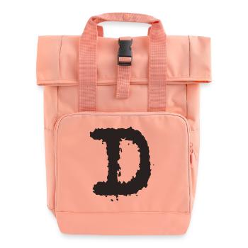 D - Rolltop Rucksack mit zwei Griffen - Chintzrosa - Vorne