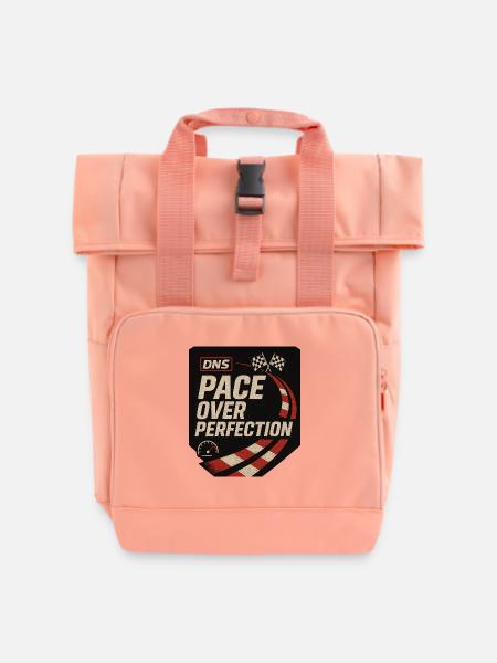 DNS Pace Over Perfection - Rolltop Rucksack mit zwei Griffen - Chintzrosa