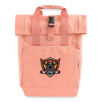 Blason de hockey Shield - Sac à dos Roll Top à deux anses - rose liberty - Devant