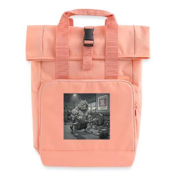 Pitbull-Gym - Rolltop Rucksack mit zwei Griffen - Chintzrosa - Vorne