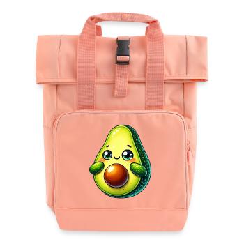 Avocat - Sac à dos Roll Top à deux anses - rose liberty - Devant