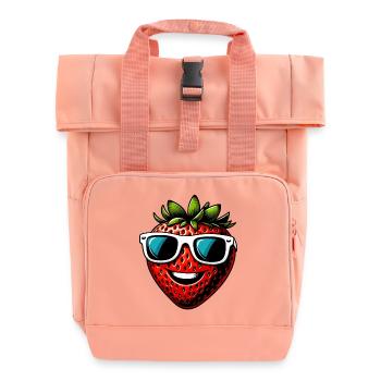 Fraise Fraises - Sac à dos Roll Top à deux anses - rose liberty - Devant