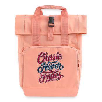 Classic Never Fades - le classique ne fane jamais - Sac à dos Roll Top à deux anses - rose liberty - Devant