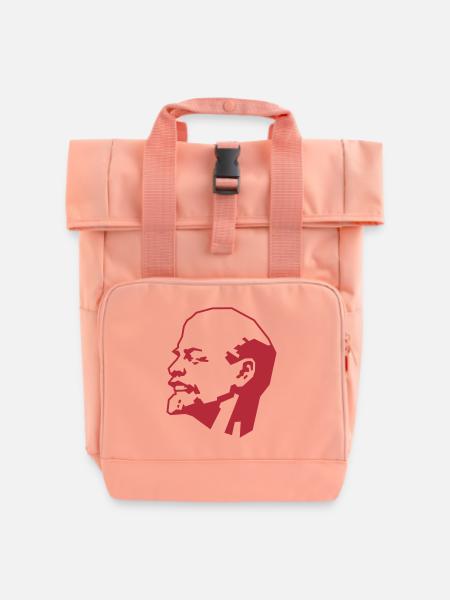 Lenin - Rolltop Rucksack mit zwei Griffen - Chintzrosa